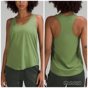 Lululemon Love Tank Top size 6 NWOT Green Foliage